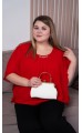 Кристин блуза красная Кристин блуза красная