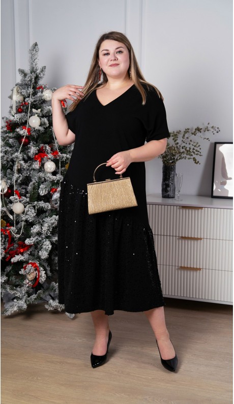 Виаса платье черное в наличии