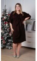 Дреана платье шоколадное Дреана платье шоколадное