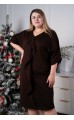 Дреана платье шоколадное Дреана платье шоколадное