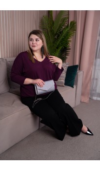 Мириот джемпер марсала в наличии