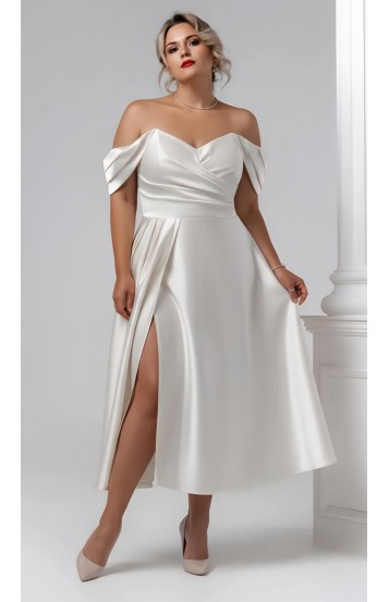 Варина платье midi молочное