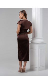 Фарида платье шоколадное