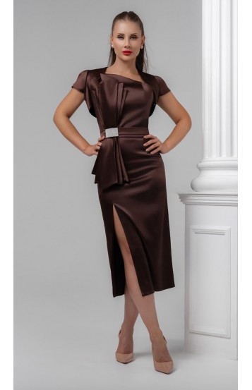 Фарида платье шоколадное Фарида платье шоколадное