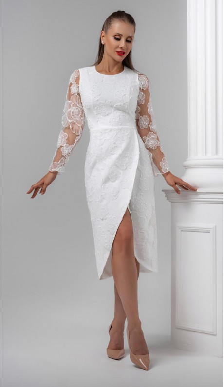 Вояж платье белое