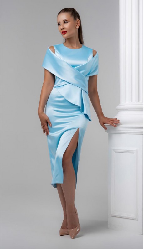 Калипса платье небесно-голубое