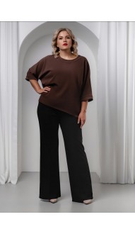 Шебо блуза шоколадная