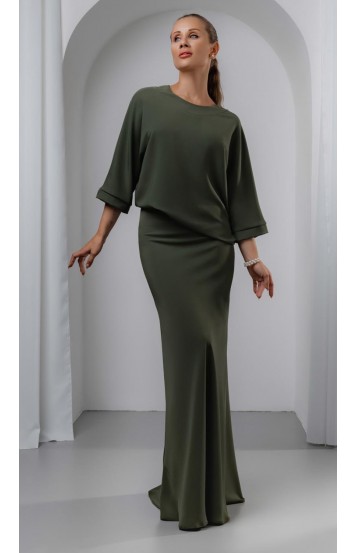 Шебо юбка оливковая Шебо юбка оливковая