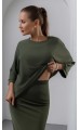 Шебо блуза оливковая Шебо блуза оливковая