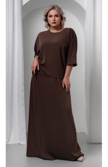 Шебо костюм шоколадный