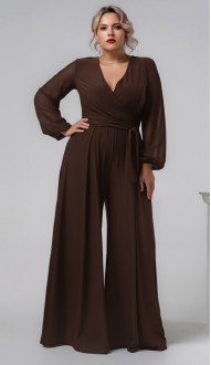 Аджи комбинезон шоколадный 02