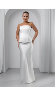 Линдор юбка молочная