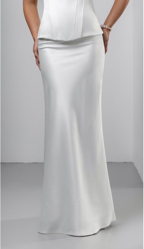 Линдор юбка молочная