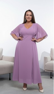 Роки платье midi лавандовое