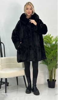 Гейла шуба черная
