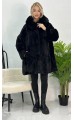 Гейла шуба черная