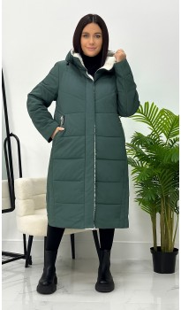 Дитлис куртка зеленая