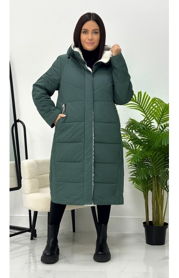 Дитлис куртка зеленая