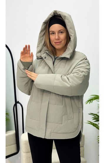 Нельсия куртка фисташковая