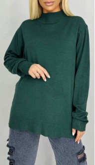 Милрет водолазка изумрудная