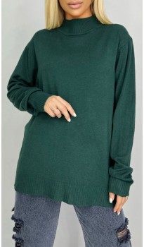 Милрет водолазка изумрудная