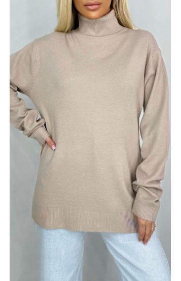 Лаерта водолазка бежевая