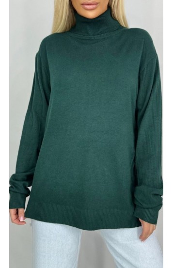 Лаерта водолазка изумрудная Лаерта водолазка изумрудная