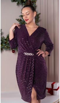Иветта платье фиолетовое