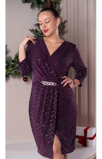 Иветта платье фиолетовое Иветта платье фиолетовое