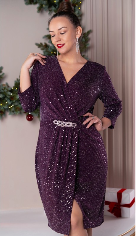 Иветта платье фиолетовое