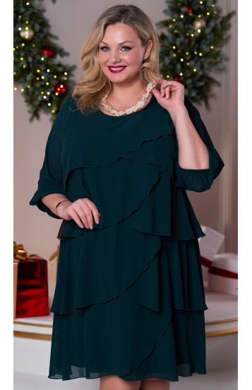 Мадлен платье изумрудное Мадлен платье изумрудное