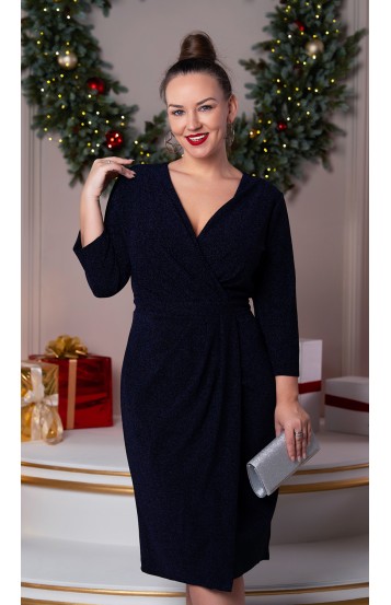 Эвелина платье темно-синее Эвелина платье темно-синее