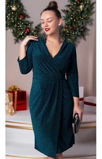 Эвелина платье изумрудное Эвелина платье изумрудное