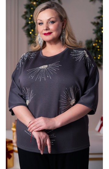 Даная кофта графит Даная кофта графит