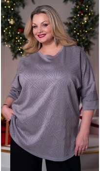 Паулина туника серая