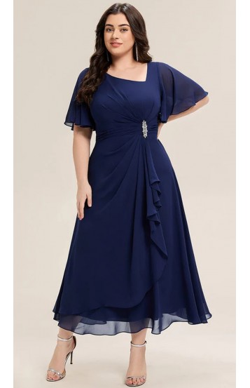 Лиззи платье темно-синее