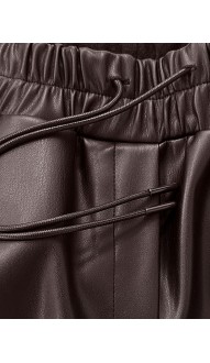 Эвинос брюки шоколадные