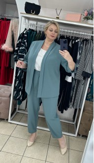 Марелла брючный костюм ментол