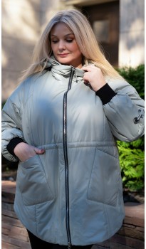 Изабель куртка фисташковая
