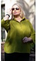 Марселина рубашка лайм
