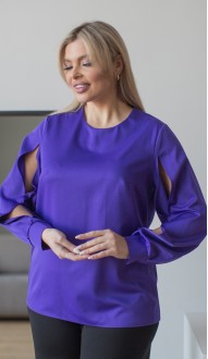 Килара блузка фиолетовая в наличии