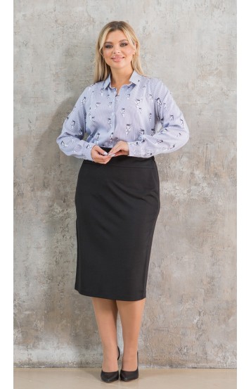 Тесса юбка черная 