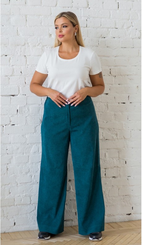 Лион брюки морская волна в наличии