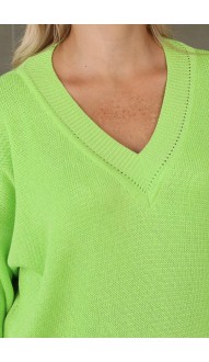 Вайлет джемпер лаймовый