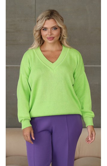Вайлет джемпер лаймовый