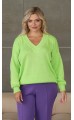 Вайлет джемпер лаймовый