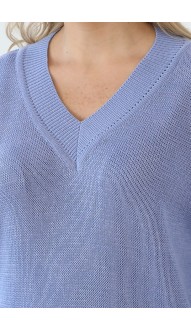 Вайлет джемпер голубой