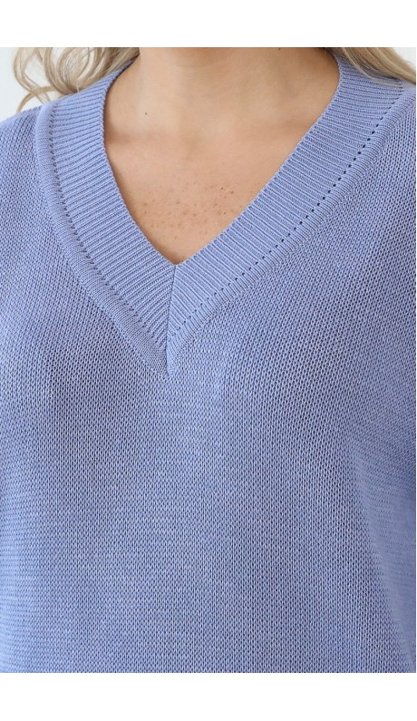 Вайлет джемпер голубой