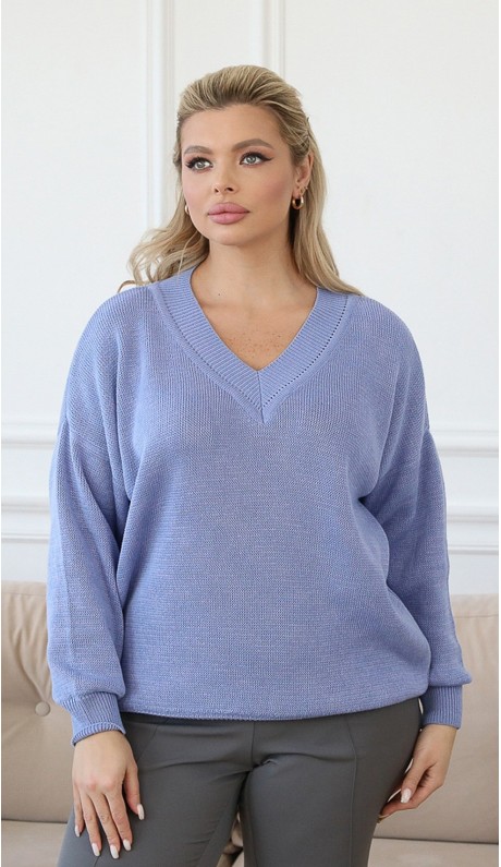 Вайлет джемпер голубой