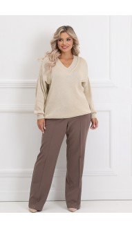 Вайлет джемпер светло-бежевый